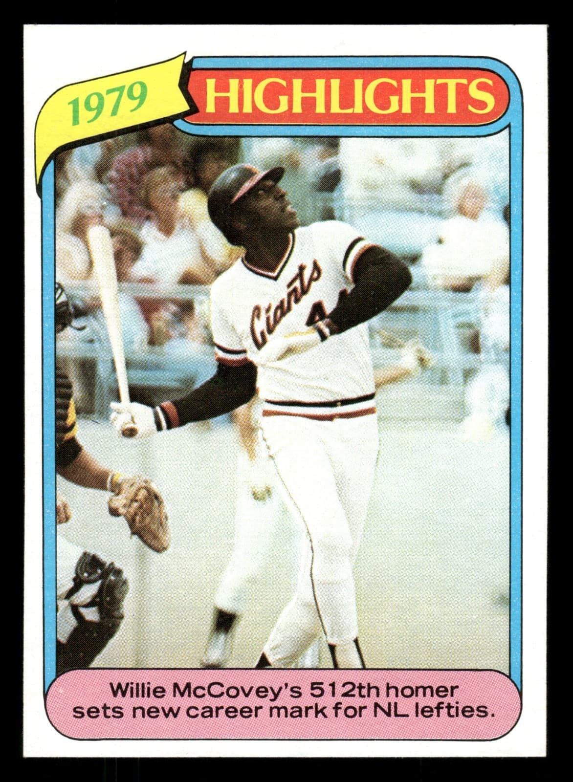Baseball Highlights Willie 1980 Topps