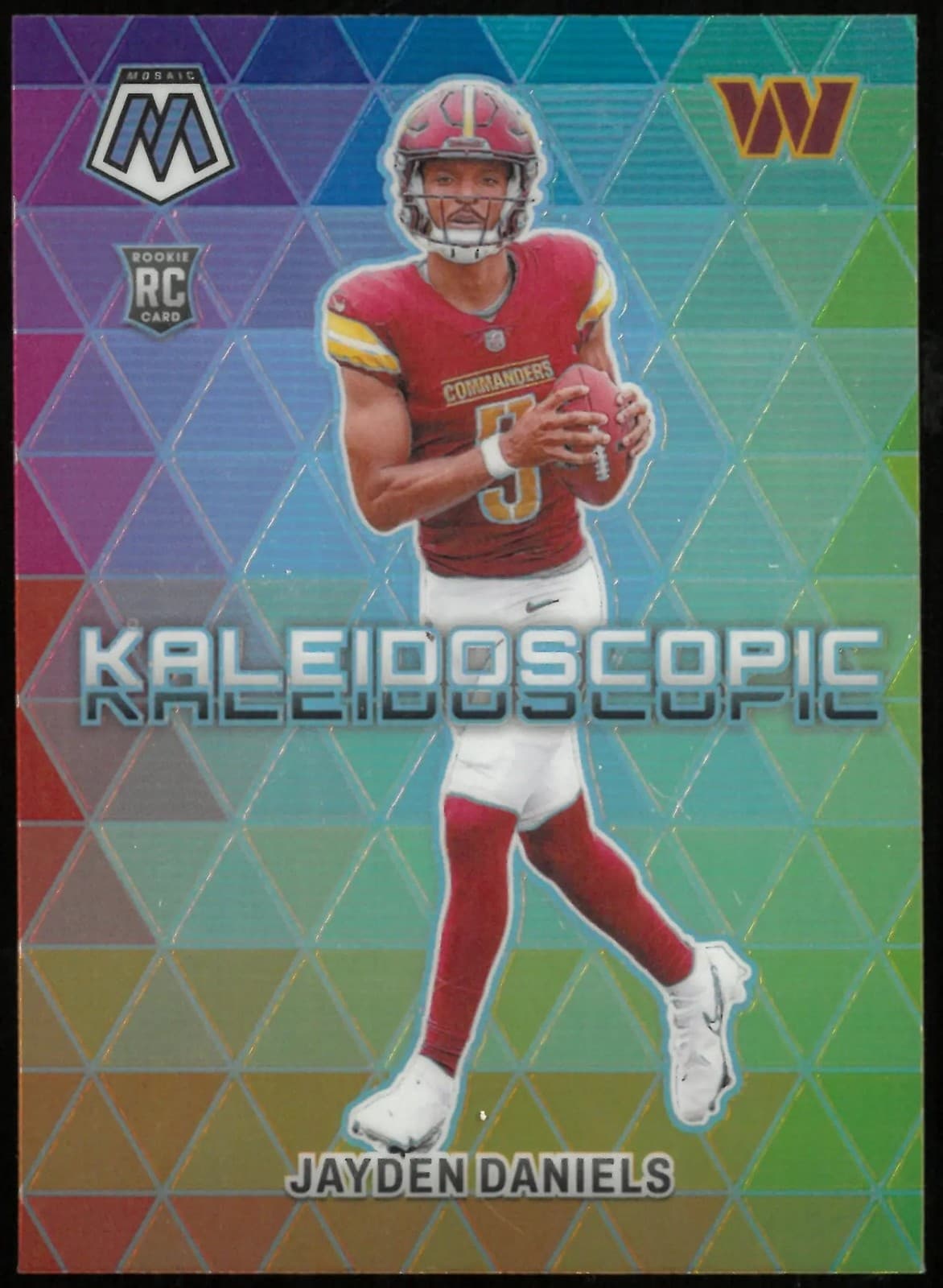Football Jayden Daniels 2024 Panini Mosaic 2024 Panini Mosaic
