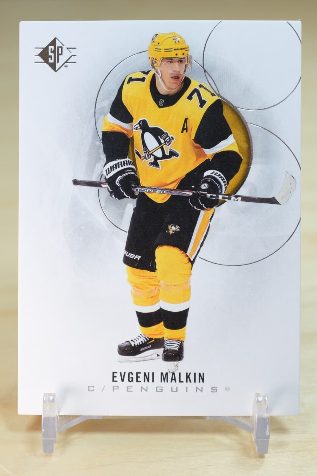 Evgeni Malkin trading card