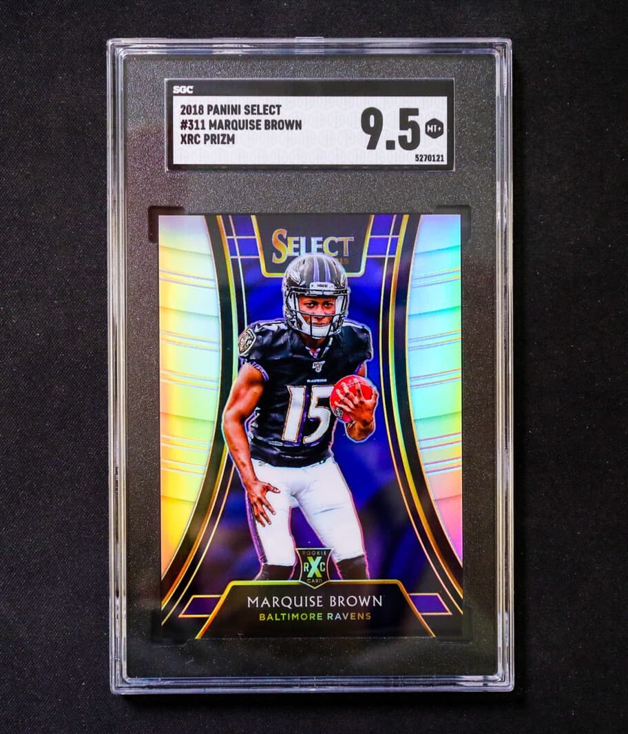 Marquise Brown 2018 Panini Select 2018 Panini Select
