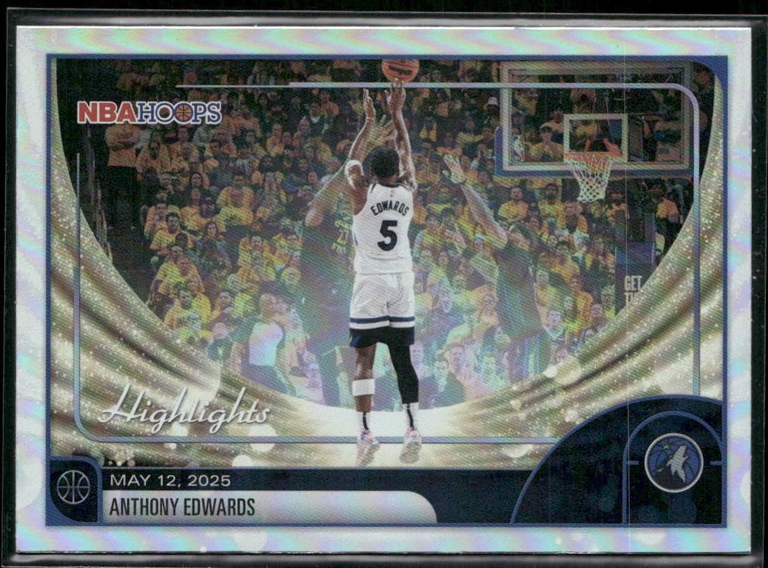 Highlights Anthony Edwards 2025 Topps 2025 Topps