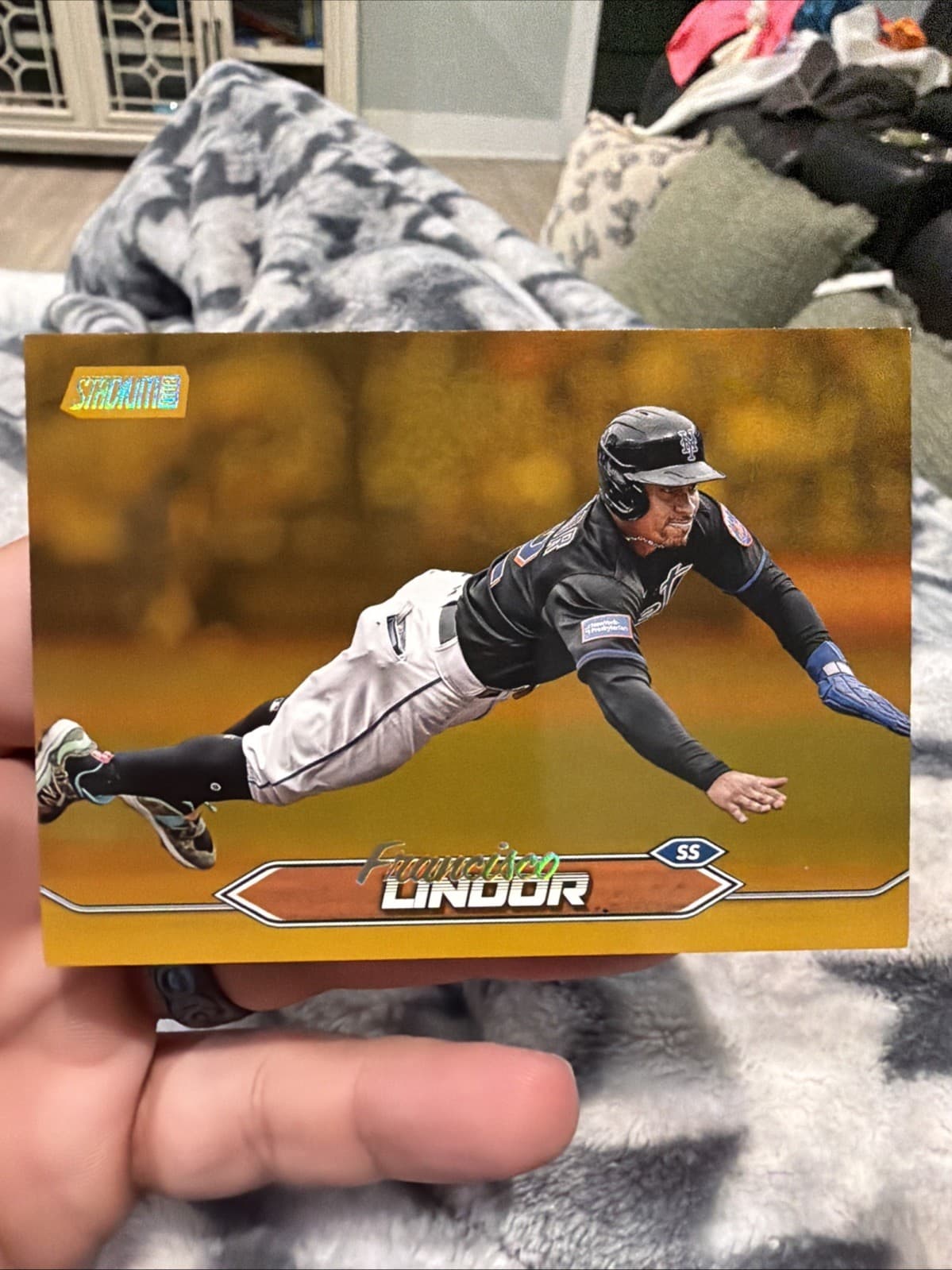 Francisco Lindor Gold 2024 Topps Stadium Club