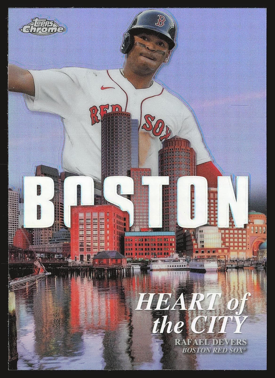 Rafael Devers Heart 2022 Topps Chrome 2022 Topps Chrome