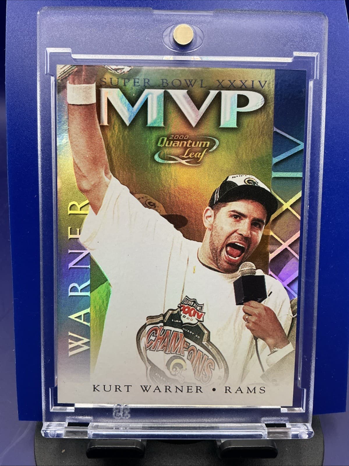 Quantum Kurt Warner 2000 Leaf 2000 Leaf