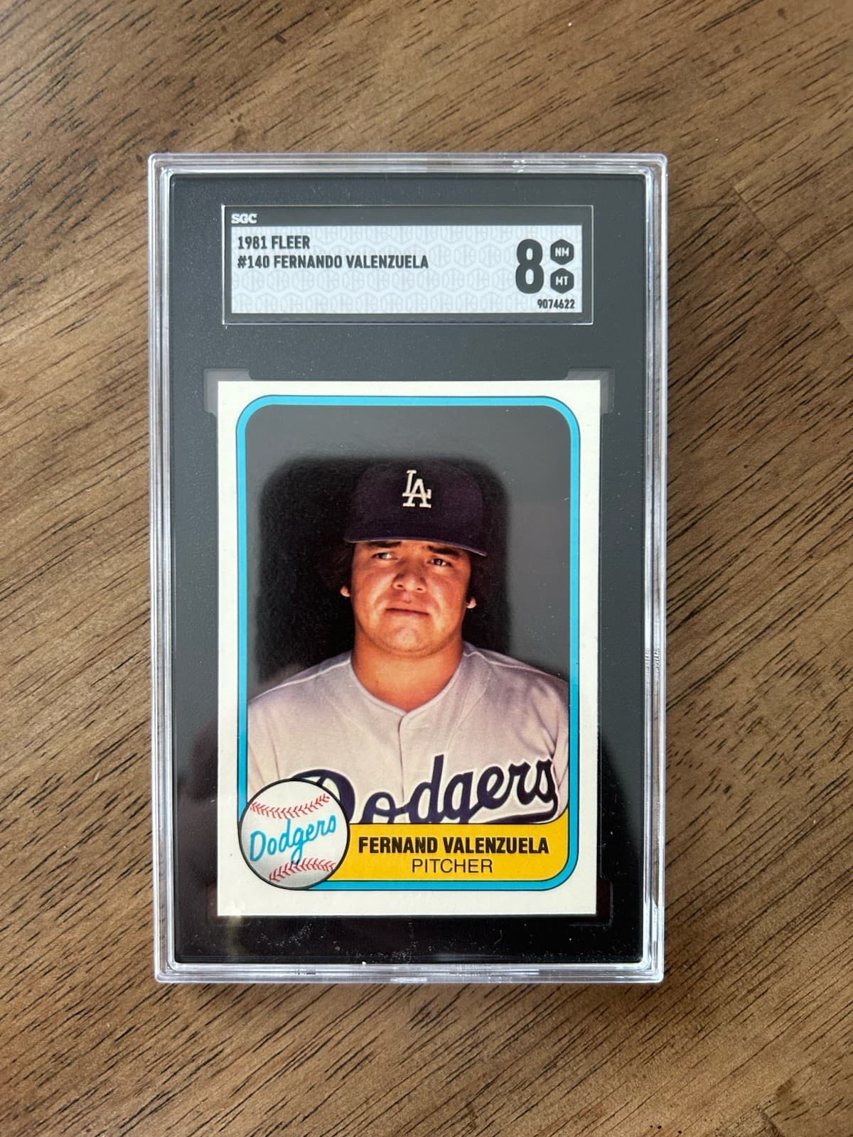 Baseball Fernando Valenzuela 1981 Fleer