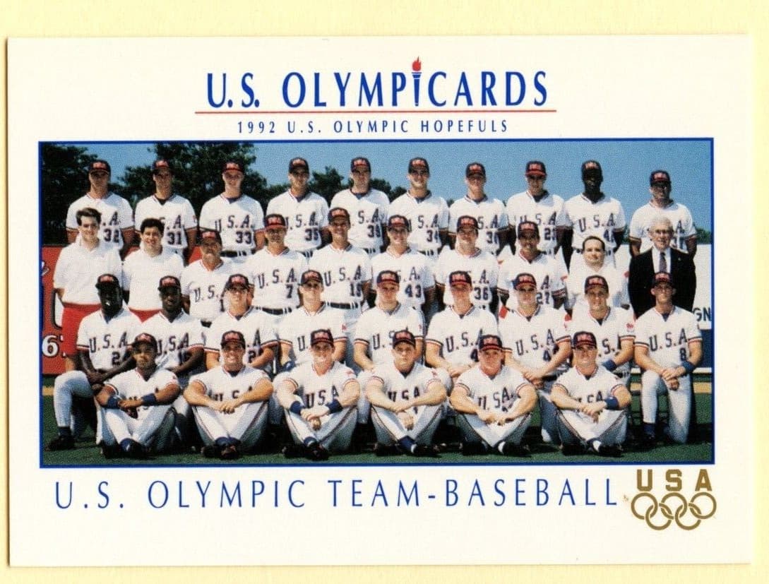 Olympic Baseball Team 1992 Unknown