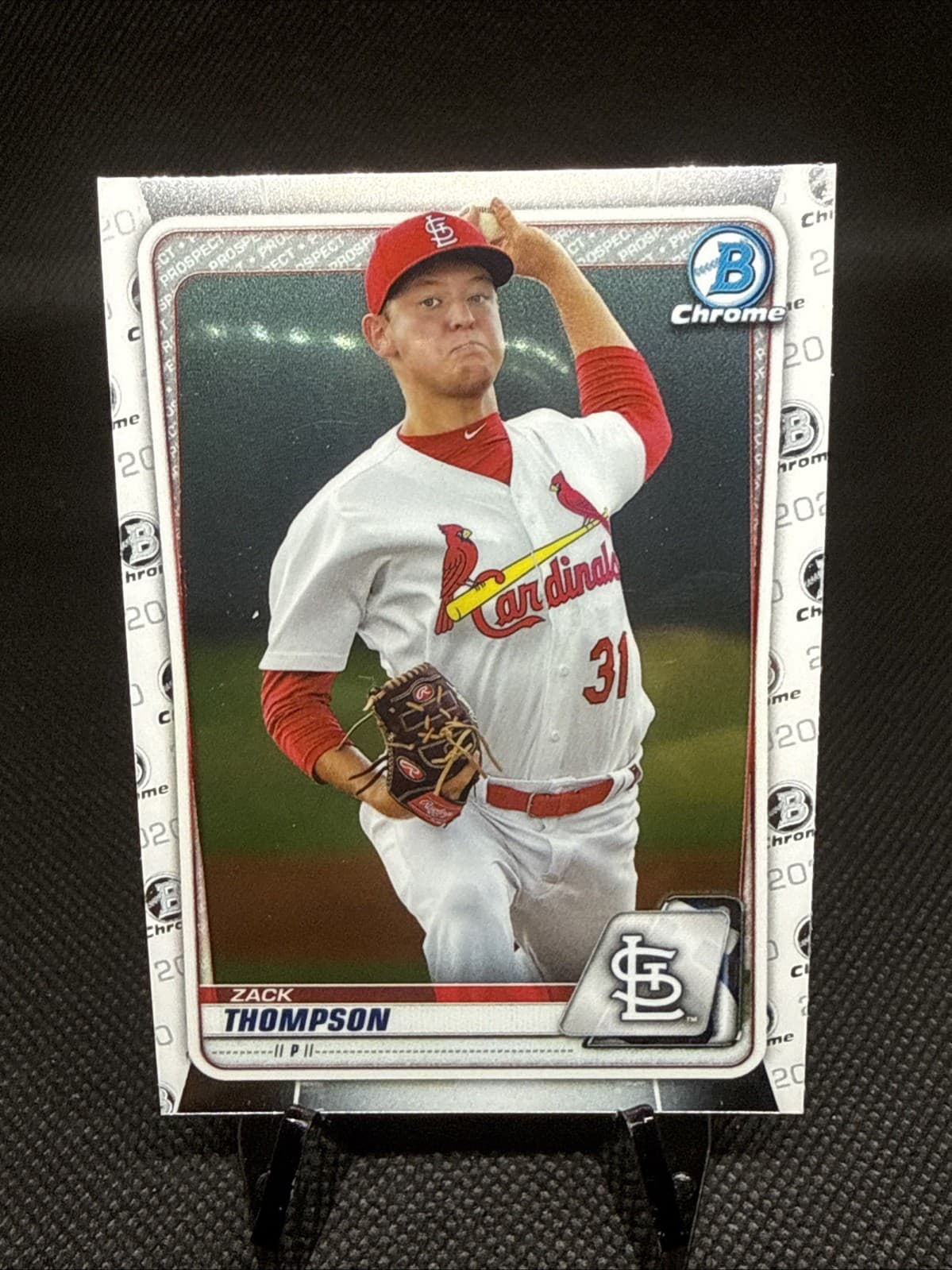 Zack Thompson Baseball 2020 Bowman Chrome 2020 Bowman Chrome