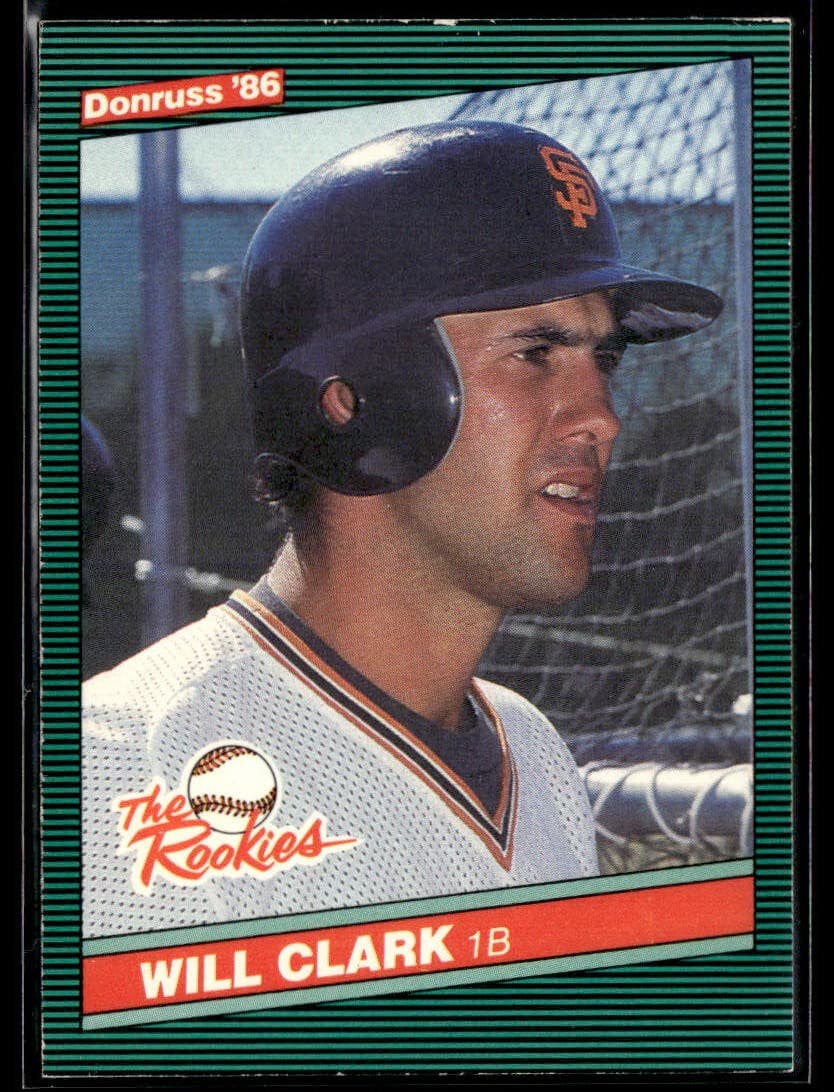 The Rookies Will 1986 Donruss 1986 Donruss