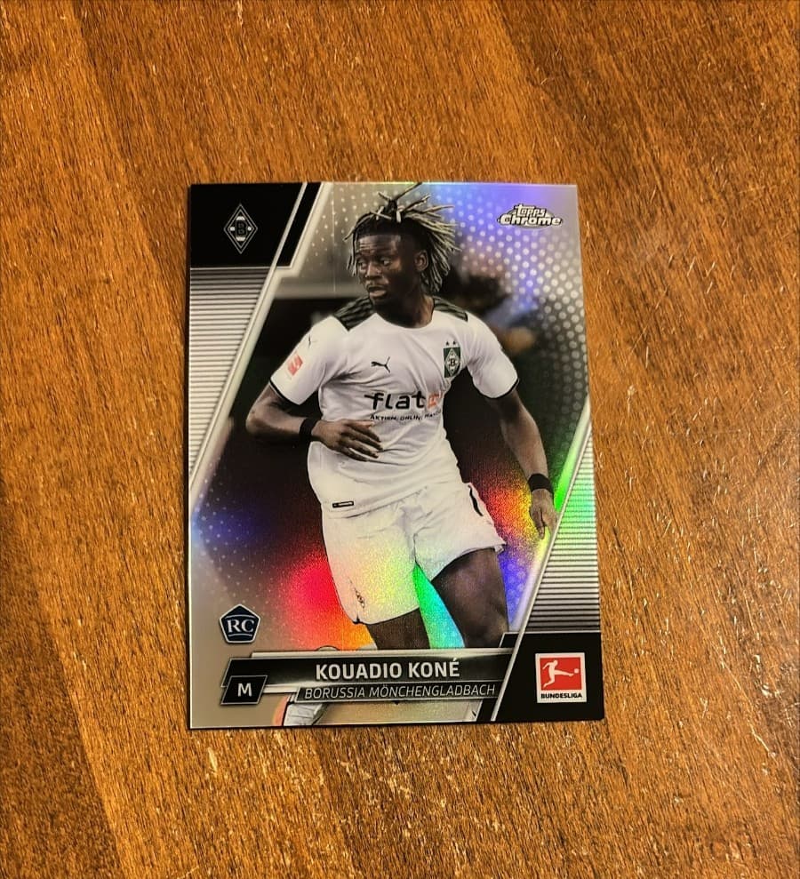 Kouadio Kone Borussia 2022 Topps Chrome 2022 Topps Chrome