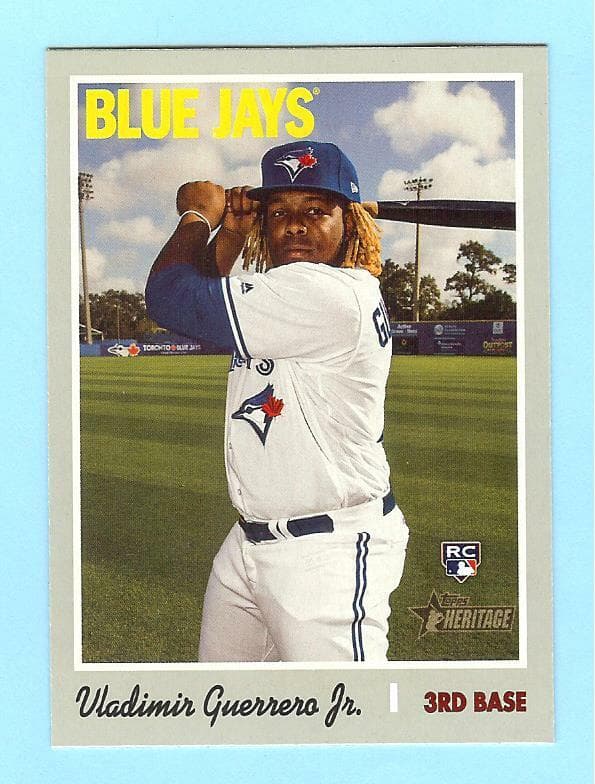 HIGH NUMBER SERIES VLADIMIR GU 2019 Topps Heritage 2019 Topps Heritage