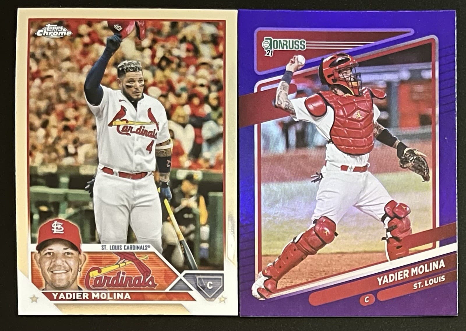 Yadier Molina 2023 Topps Chrome