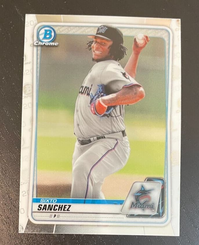 Prospects Sixto Sanchez 2020 Bowman Chrome 2020 Bowman Chrome