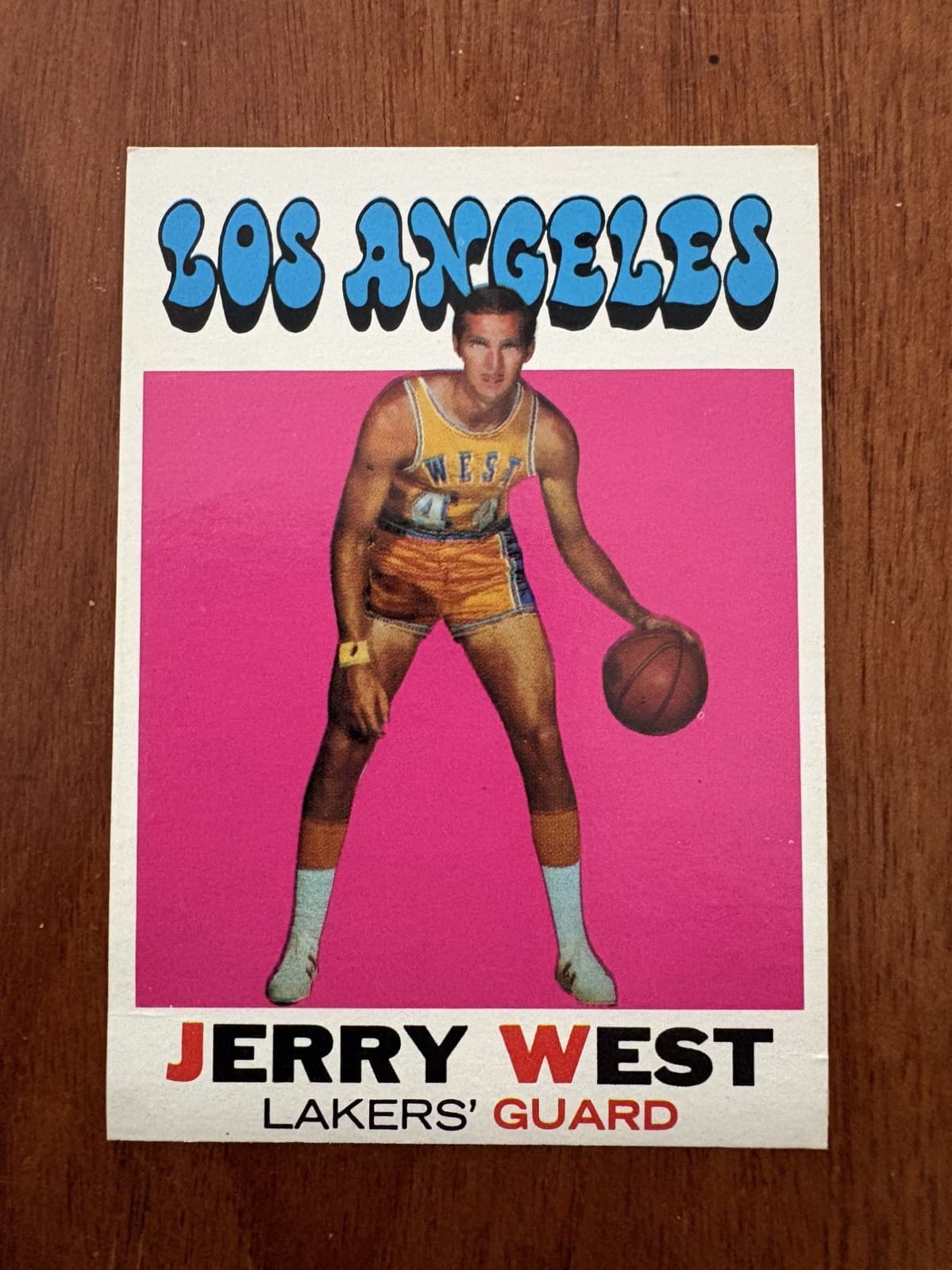 Basketball Jerry West 1971 Topps
