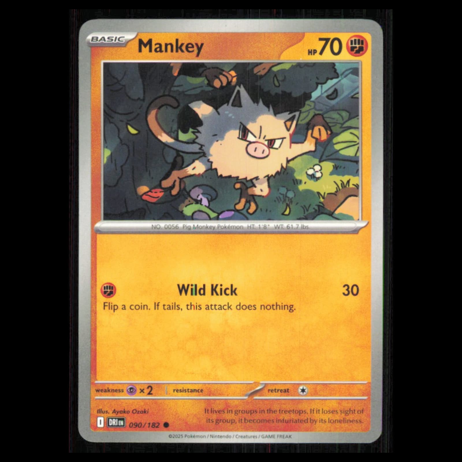 Mankey Scarlet 2025 Unknown