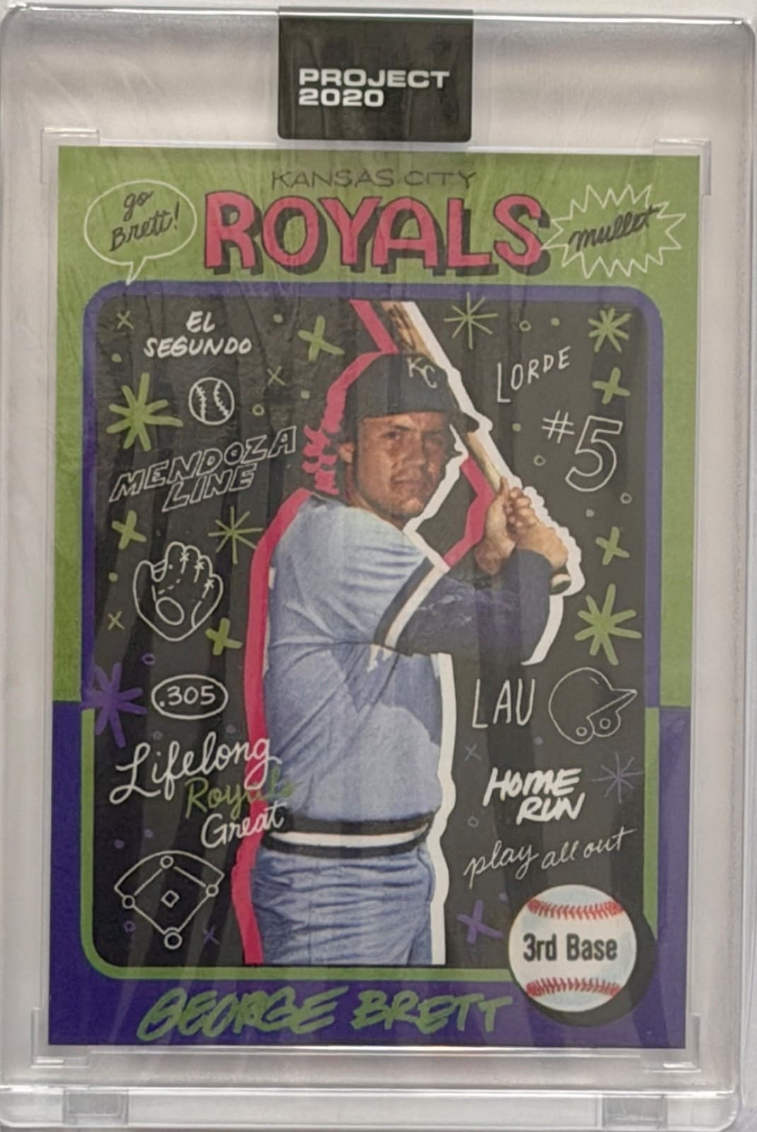 Project - GEORGE BRETT by Arti 2020 Topps 2020 Topps
