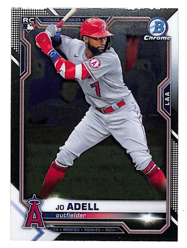 Jo Adell Angels 2021 Bowman Chrome