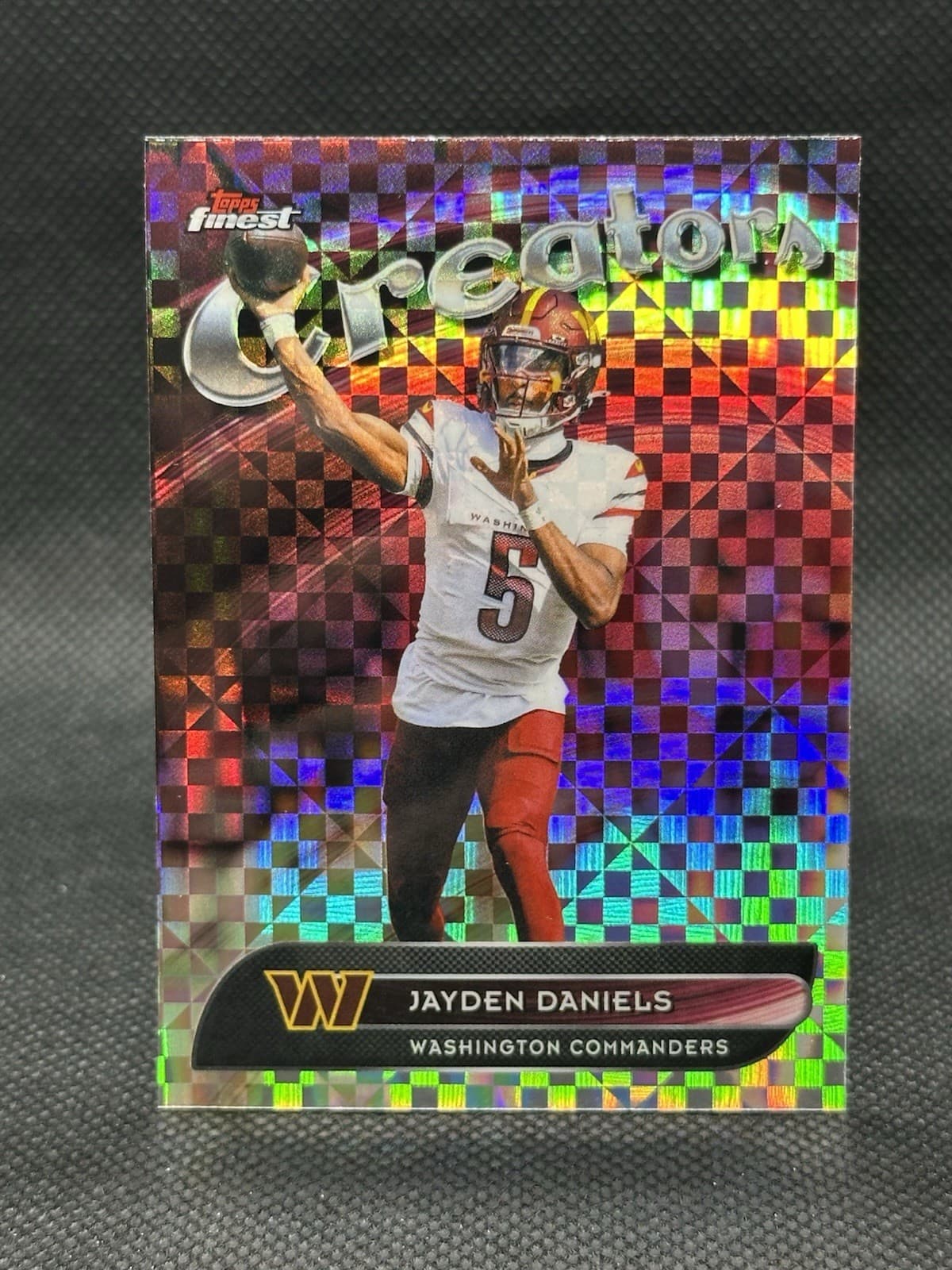 Football Jayden Daniels 2025 Topps Finest 2025 Topps Finest