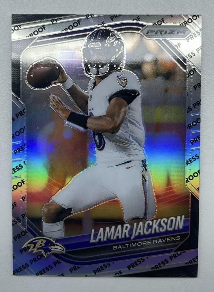 Lamar Jackson Baltimore 2025 Panini Prizm 2025 Panini Prizm