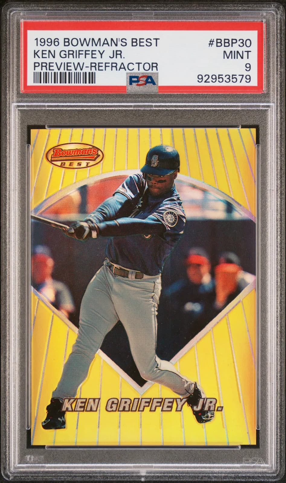 Ken Griffey 1996 Bowman 1996 Bowman refractor