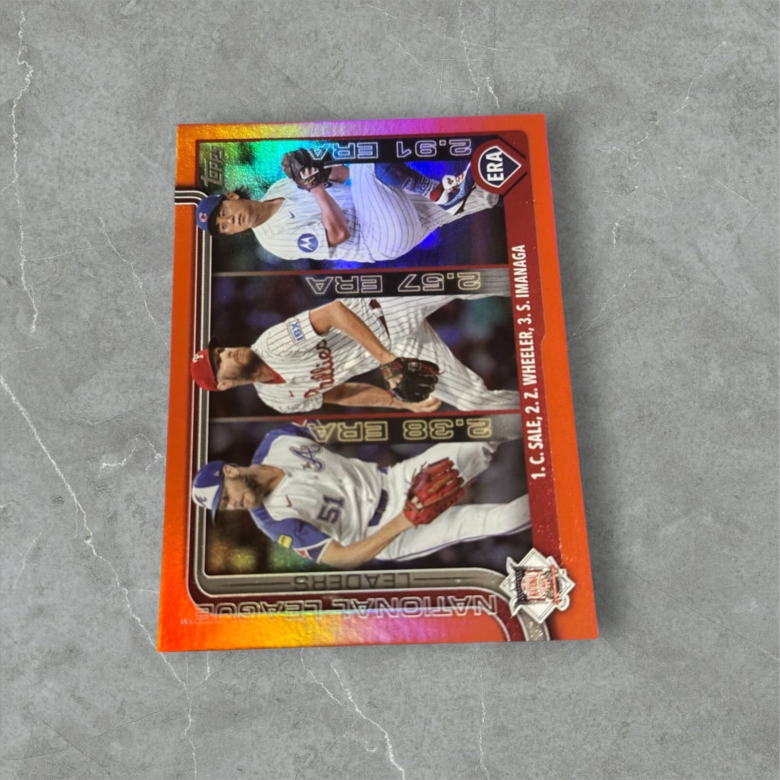 Leaders Orange Foil 2025 Topps 2025 Topps foil-orange