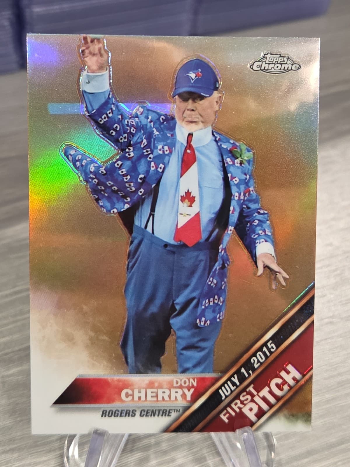 Don Cherry First 2016 Topps Chrome