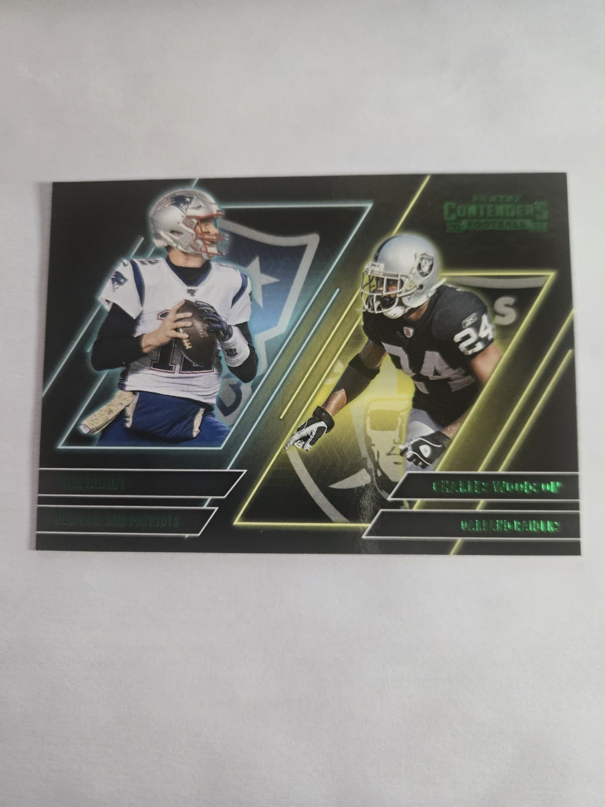 Tom Brady Charles 2022 Panini Contenders 2022 Panini Contenders foil-green