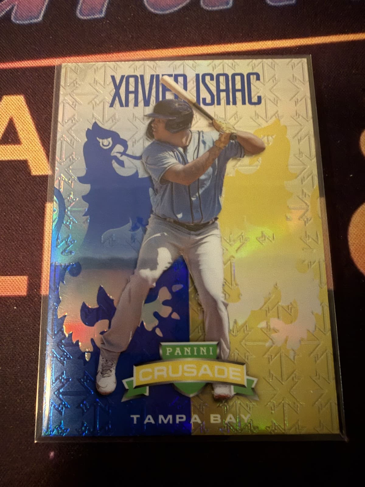 Crusade Xavier Isaac 2024 Panini 2024 Panini cracked-ice-gold example 1