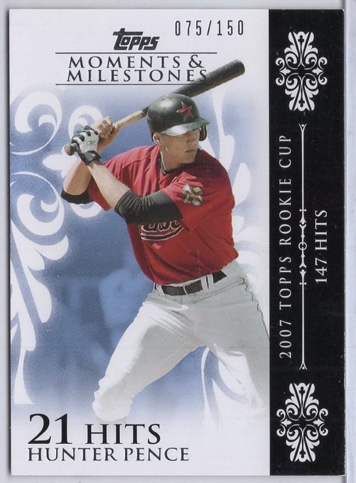 Milestones Hunter Pence 2008 Topps 2008 Topps