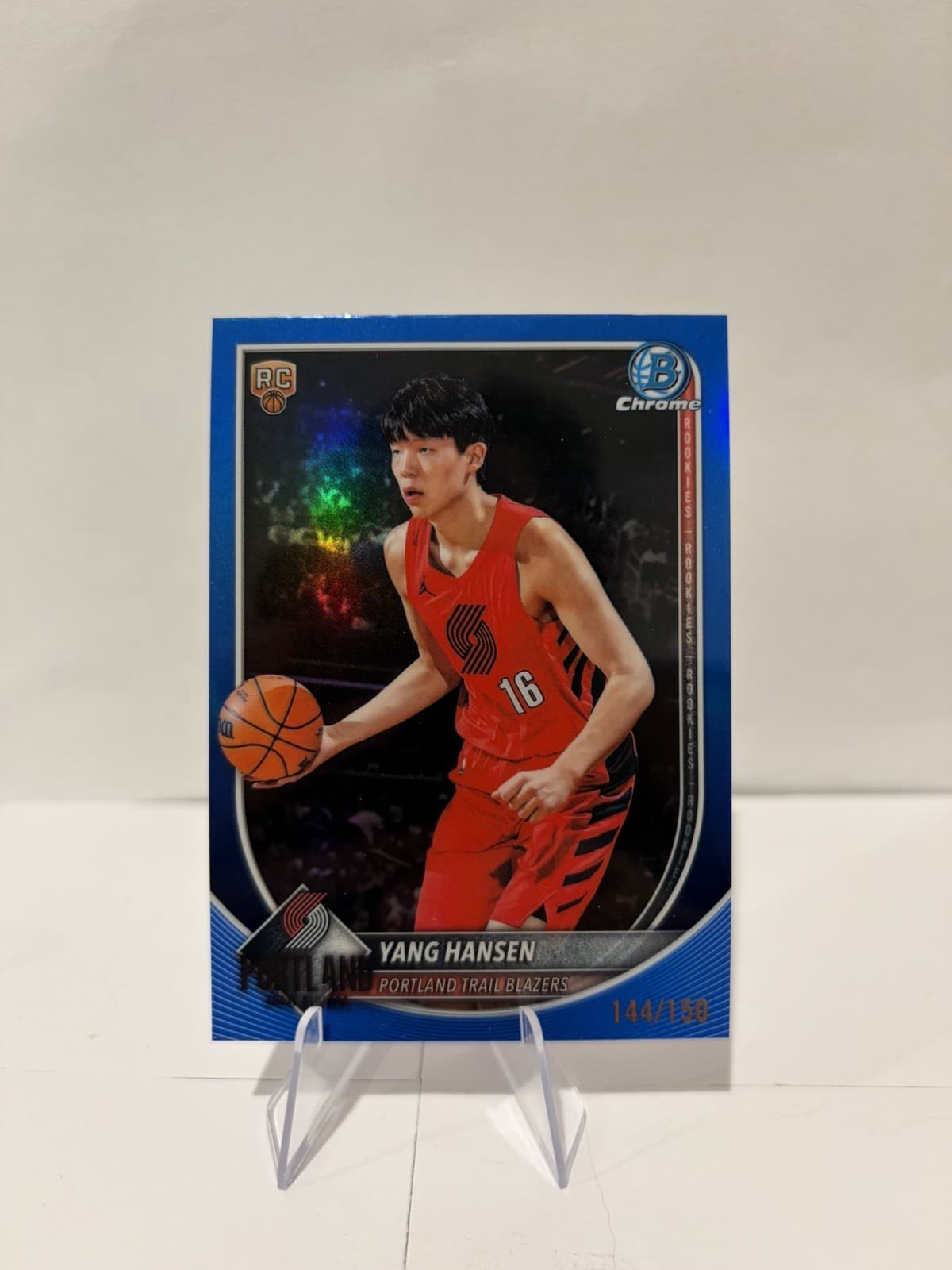 -26 BASKETBALL YANG HANSEN BCV 2025 Bowman Chrome 2025 Bowman Chrome