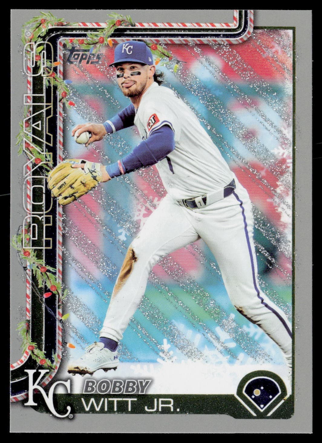 Holiday Bobby Witt 2025 Topps 2025 Topps silver