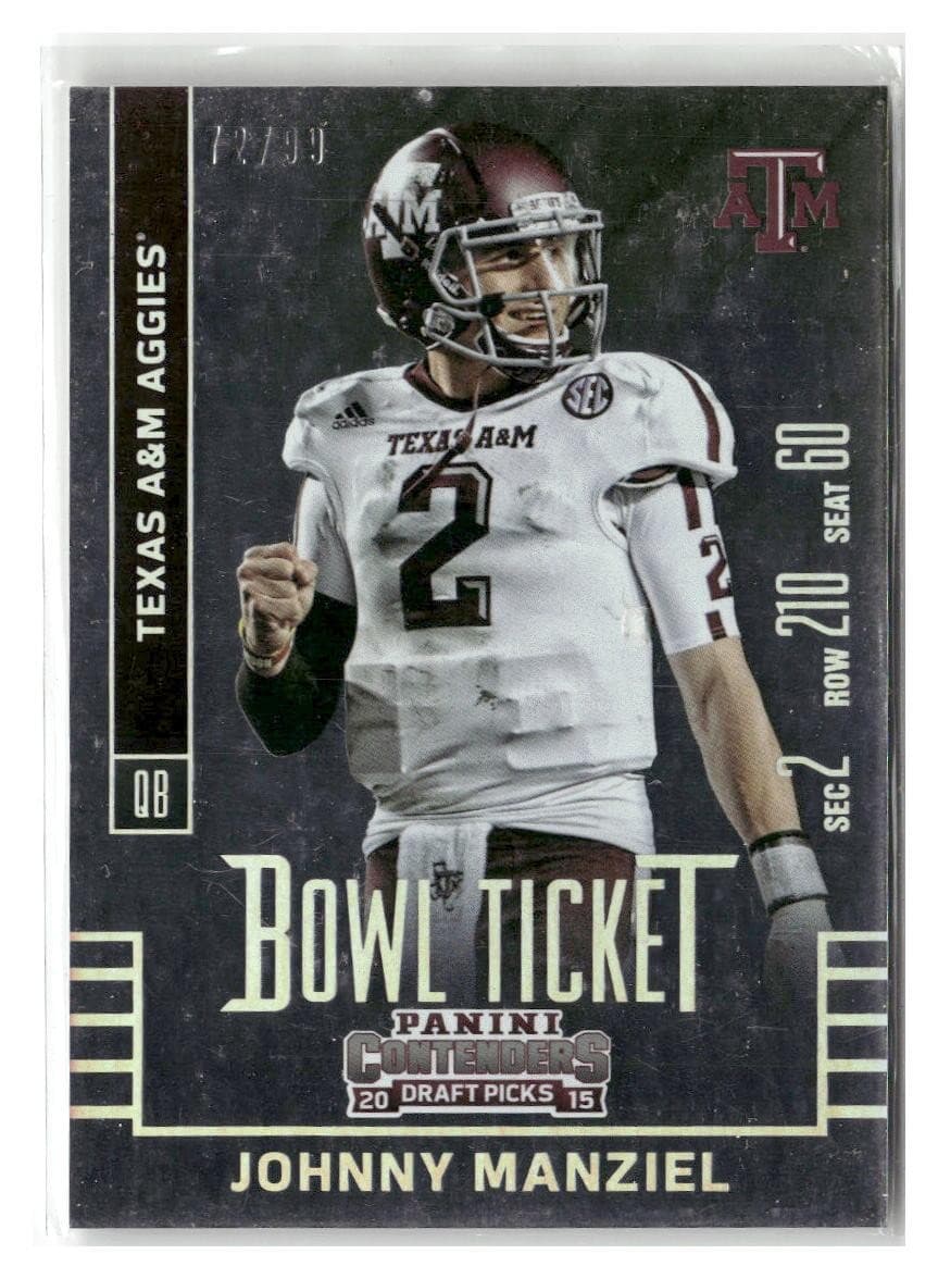 Draft Picks Johnny 2015 Panini Contenders 2015 Panini Contenders