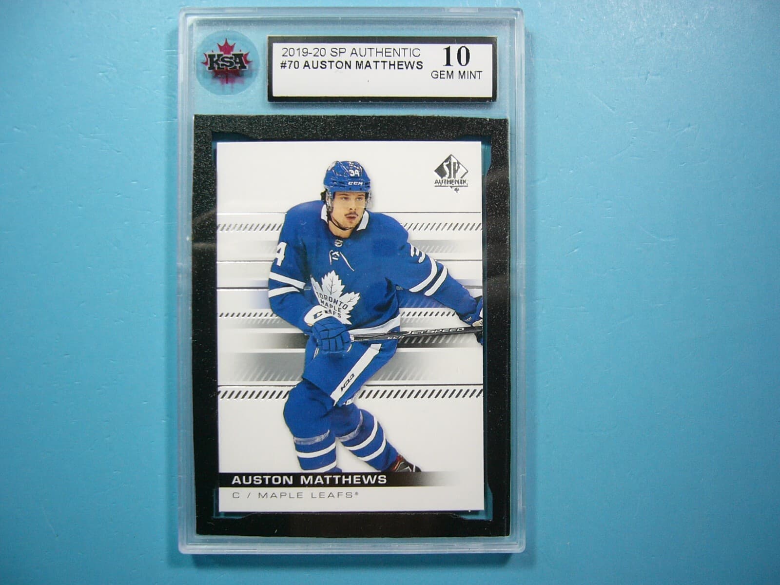 AUTHENTIC HOCKEY AUSTON MATTHE 2019 Upper Deck SP 2019 Upper Deck SP
