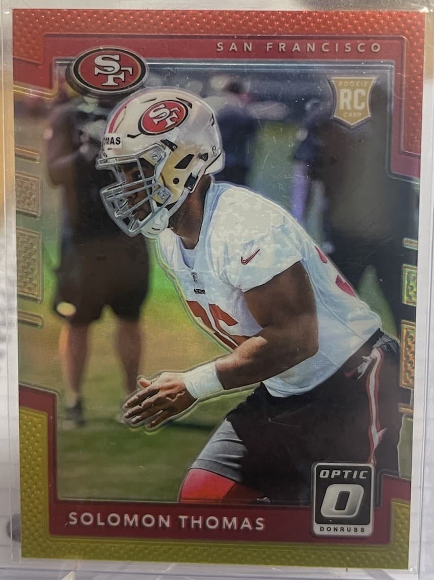 Solomon Thomas Red 2017 Donruss Optic 2017 Donruss Optic
