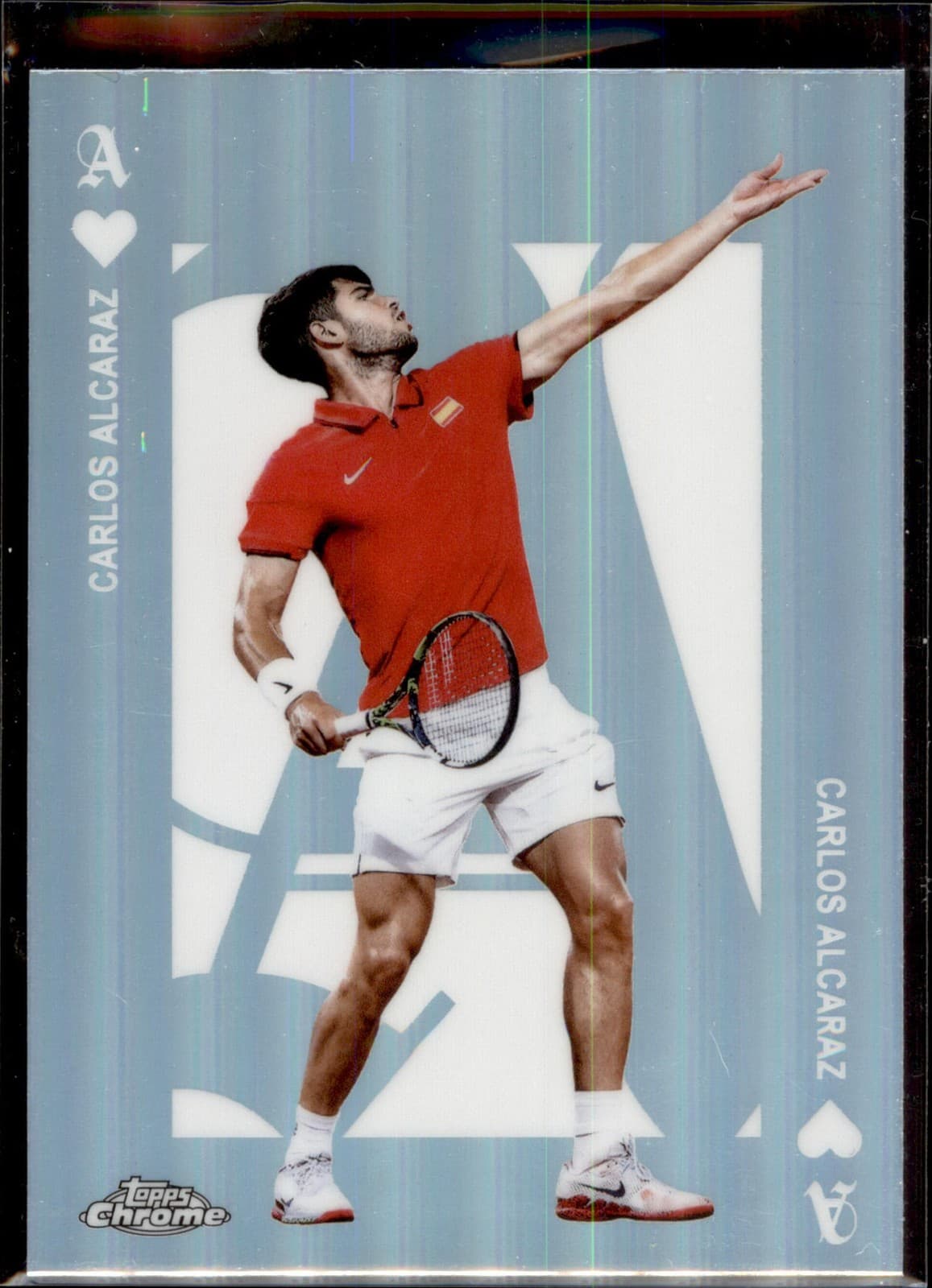 Carlos Alcaraz Aces 2025 Topps Chrome 2025 Topps Chrome