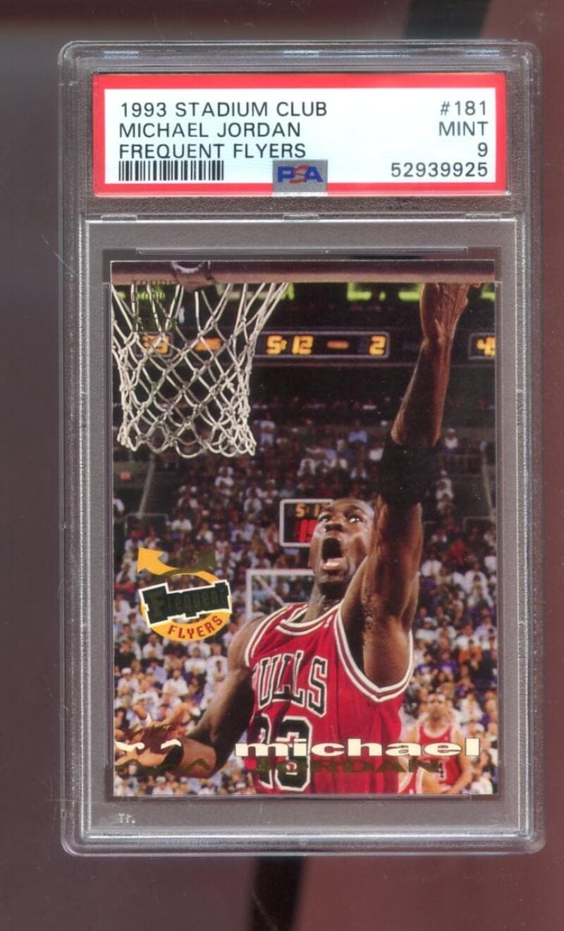 Michael Jordan Frequent 1993 Topps Stadium Club