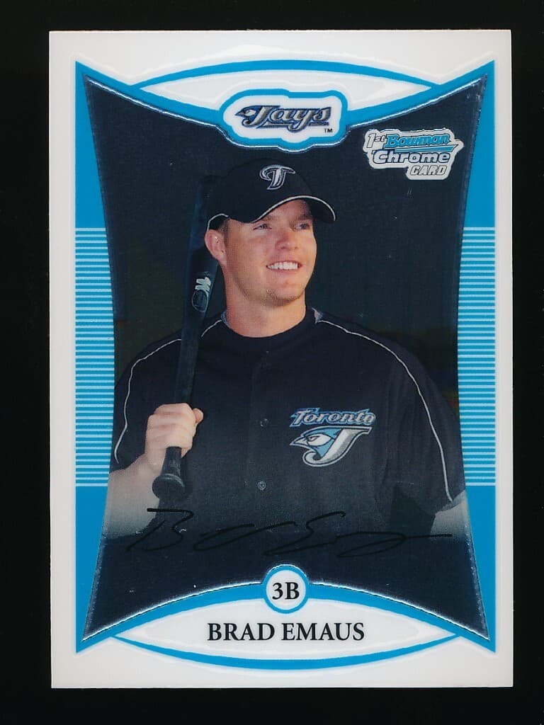 Prospects Brad Emaus 2008 Bowman Chrome 2008 Bowman Chrome