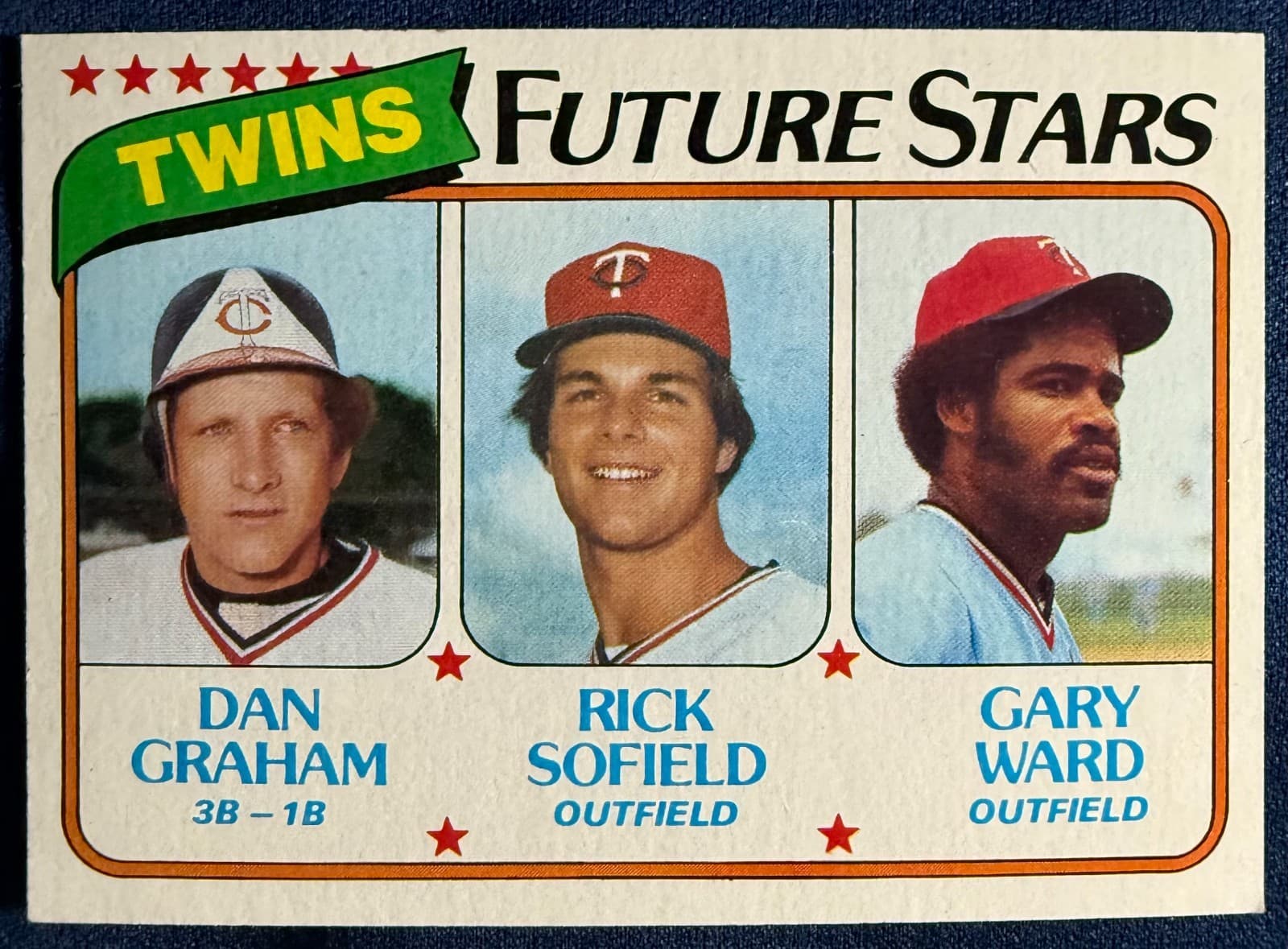 DAN GRAHAM, RICK SOFIELD, GARY 1980 Topps 1980 Topps