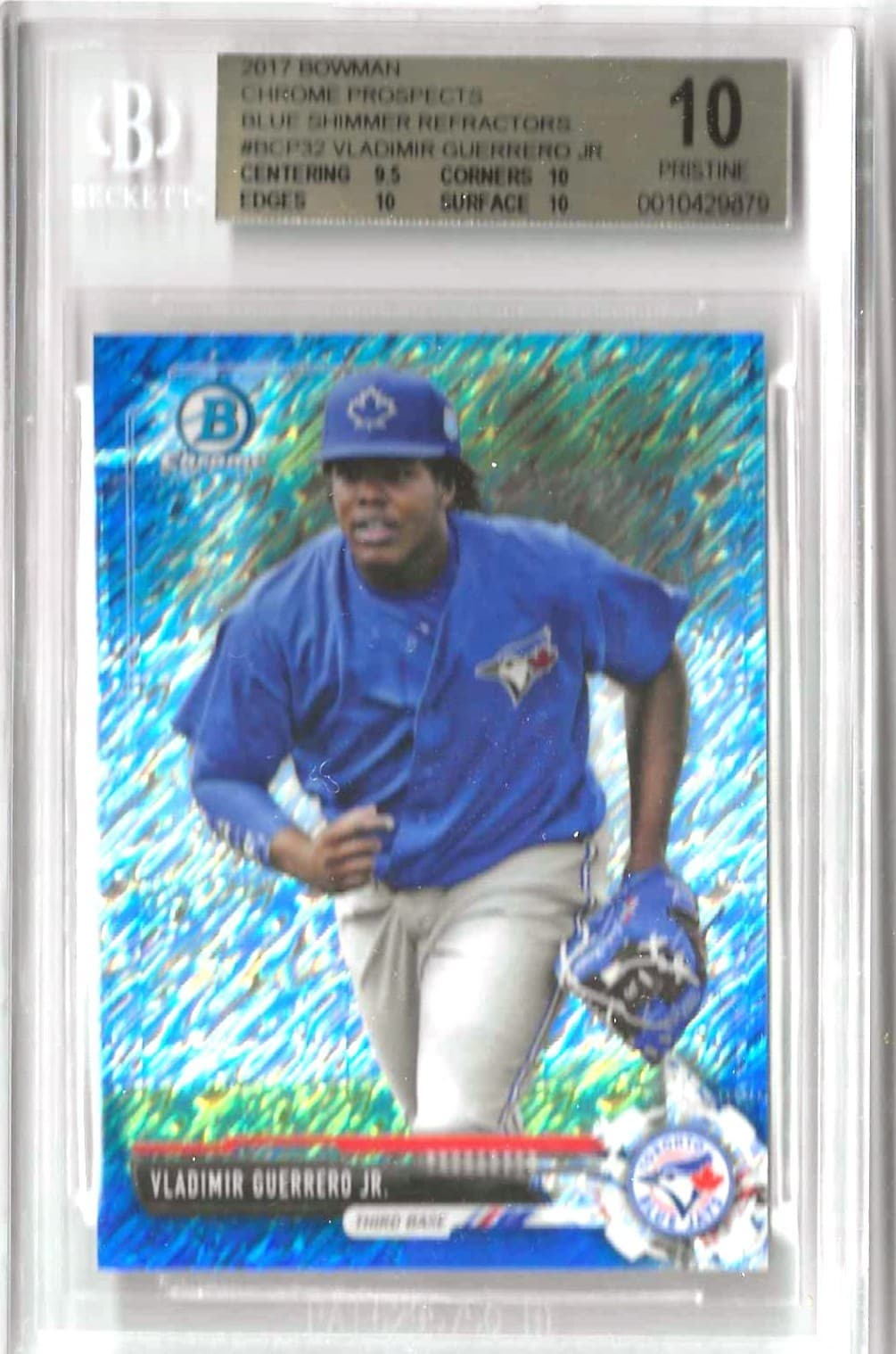Vladimir Guerrero Jr. 2017 bowman