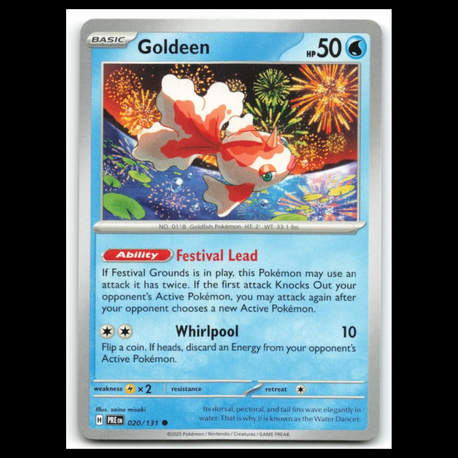Goldeen Scarlet 2025 Unknown 2025 Unknown