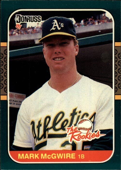 Rookies Mark Mc 1987 Donruss 1987 Donruss