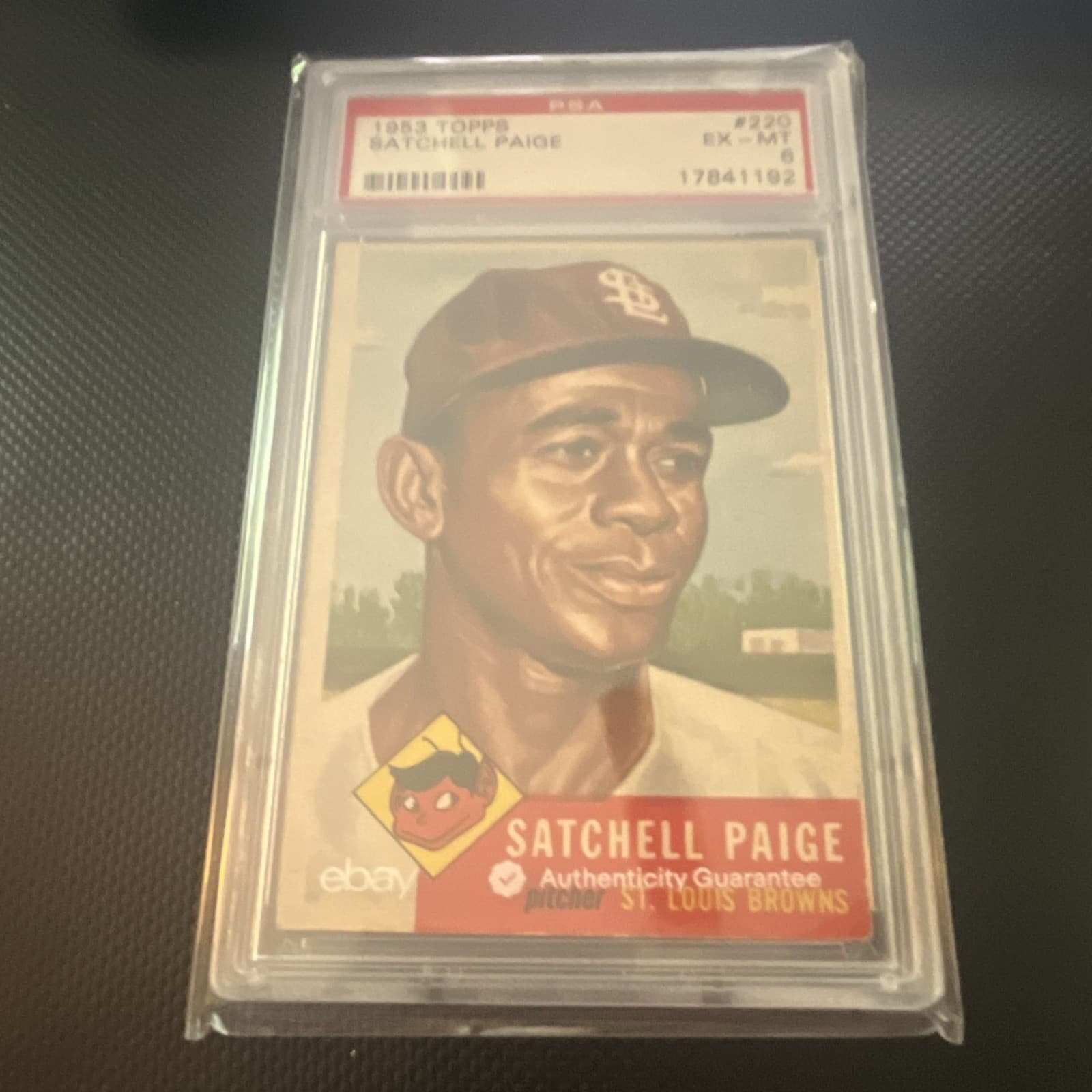 Satchell Paige 1953 Topps