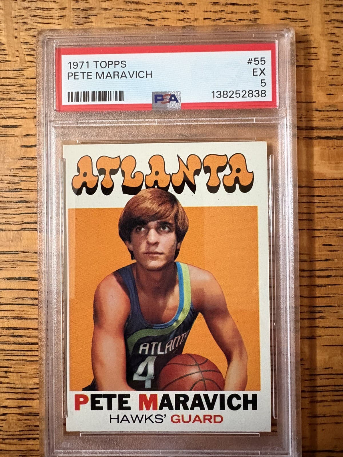Basketball Pete Maravich 1971 Topps