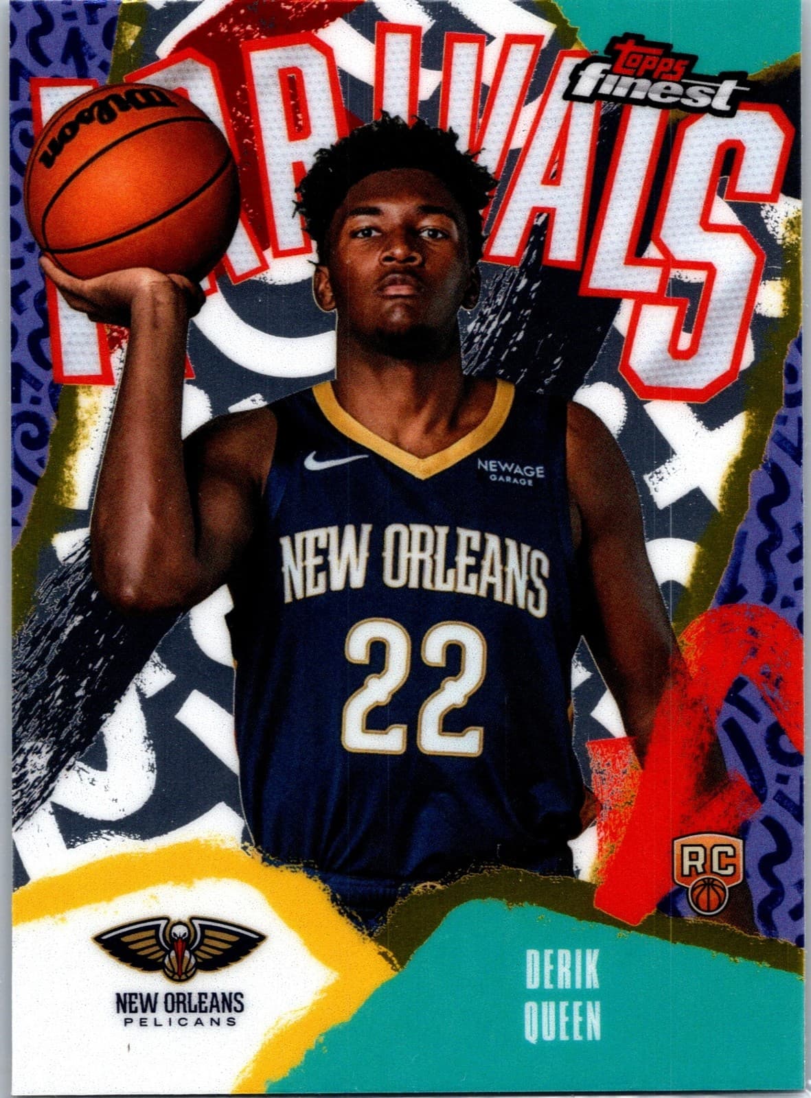 Arrivals Pelicans Basketball 2025 Topps Finest 2025 Topps Finest
