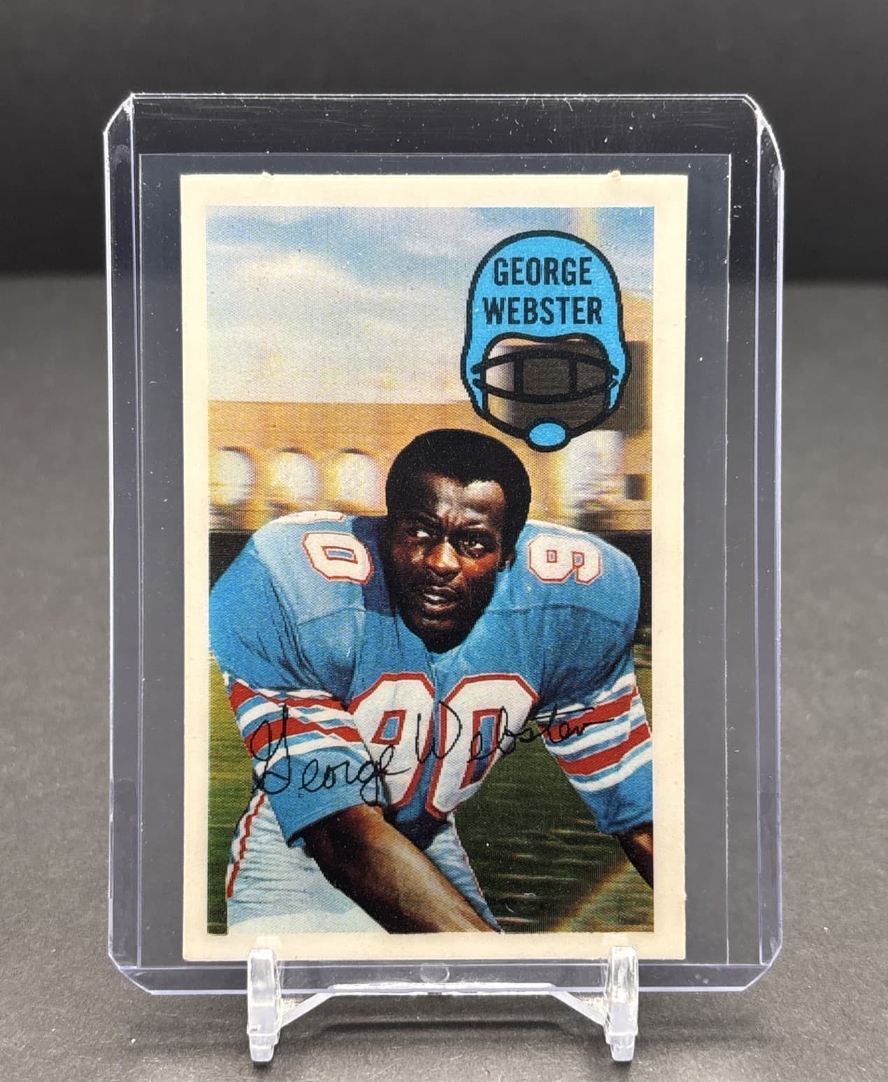 Football George Webster 1970