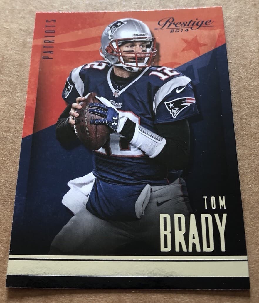 - TOM BRADY - PRESTIGE FOOTBAL 2014 Panini 2014 Panini