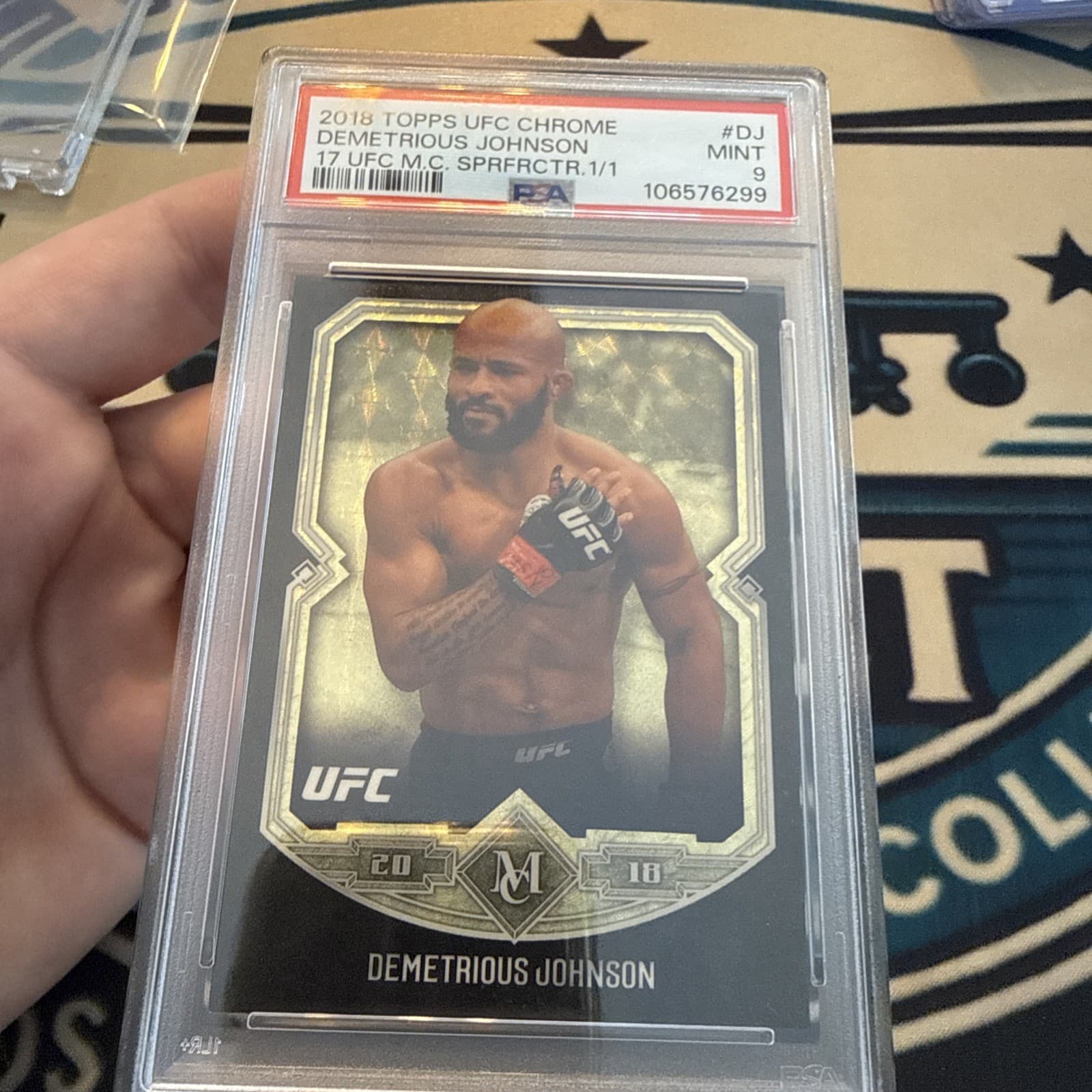 Museum Collection Demetrious 2018 Topps Chrome