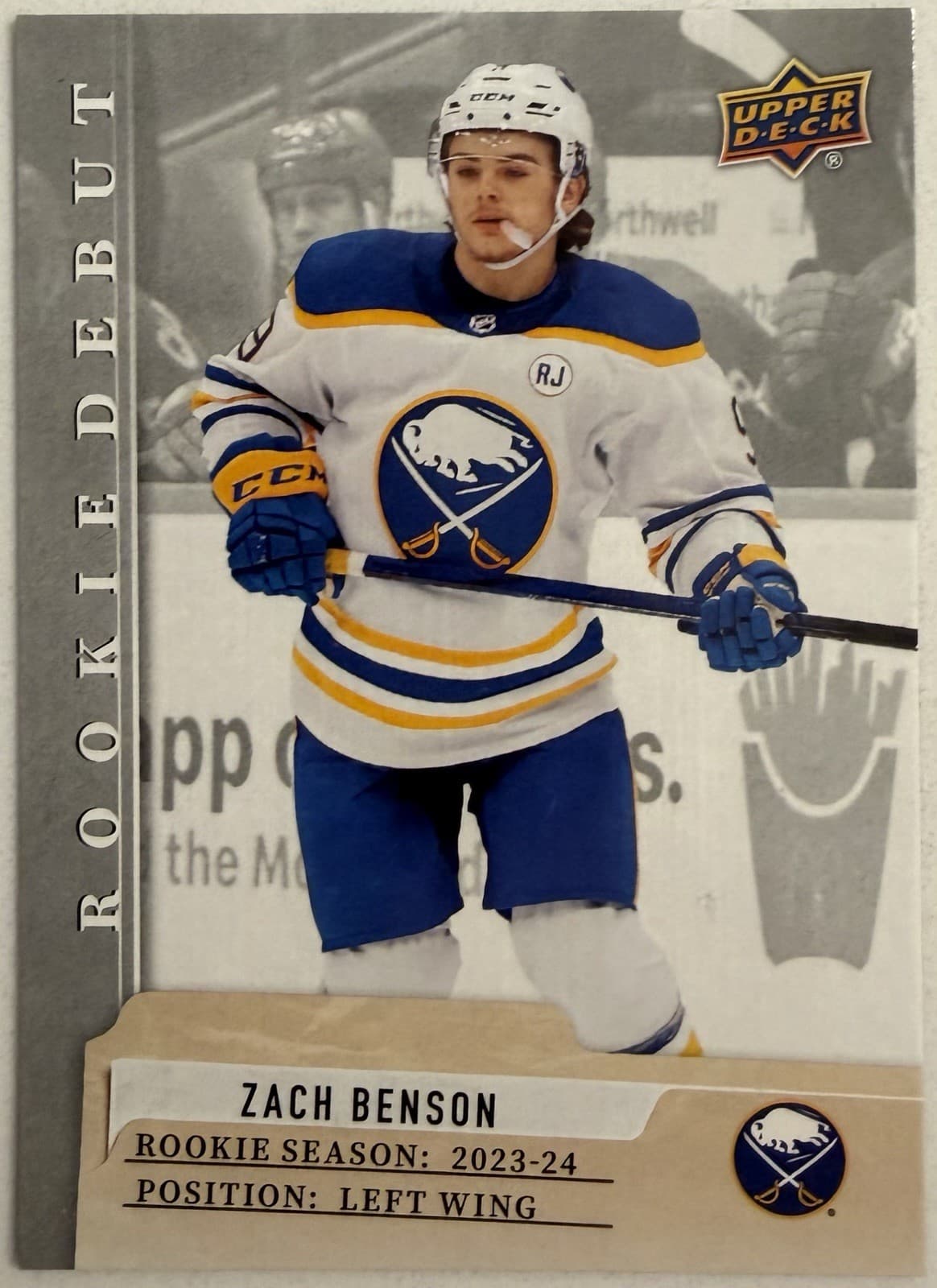Zach Benson 2023 upper-deck