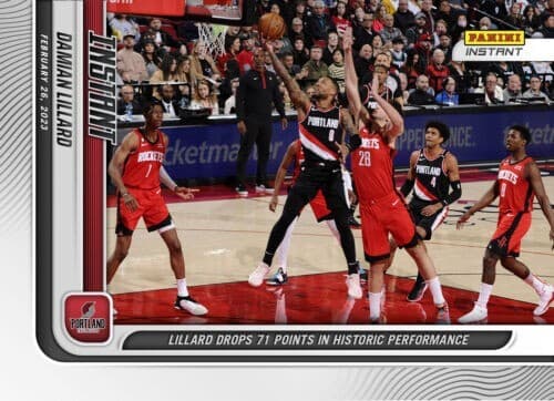 Damian Lillard Historic 2022 Panini 2022 Panini