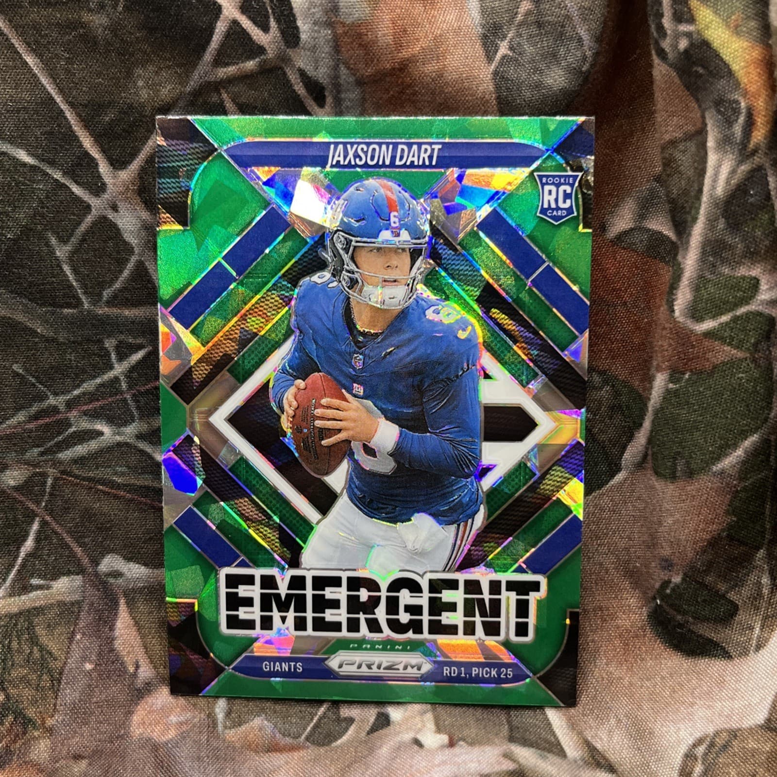 Jaxson Dart Emergent 2025 Panini Prizm 2025 Panini Prizm
