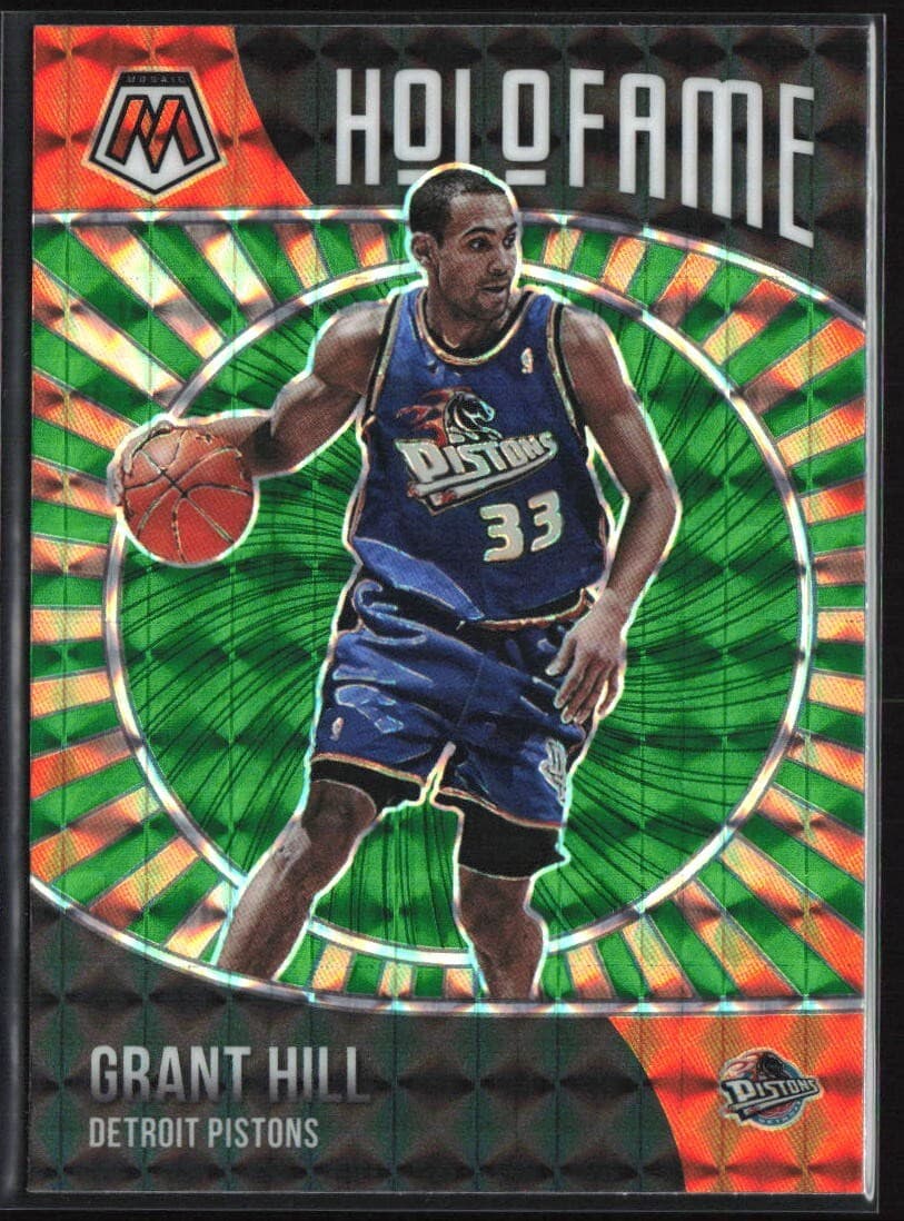 Grant Hill 2020 Panini Mosaic 2020 Panini Mosaic green